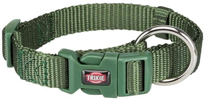 TRIXIE HALSBAND HOND PREMIUM BOSGROEN 30-45X1.5 CM