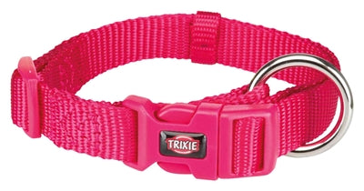 TRIXIE HALSBAND HOND PREMIUM FUCHSIA 30-45X1.5 CM
