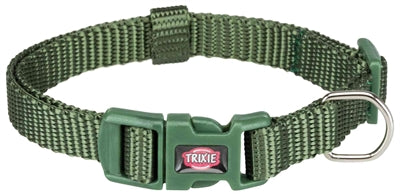TRIXIE HALSBAND HOND PREMIUM BOSGROEN 22-35X1 CM