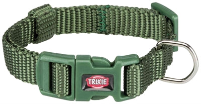 TRIXIE HALSBAND HOND PREMIUM BOSGROEN 15-25X1 CM