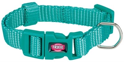 TRIXIE HALSBAND HOND PREMIUM OCEAAN BLAUW 15-25X1 CM
