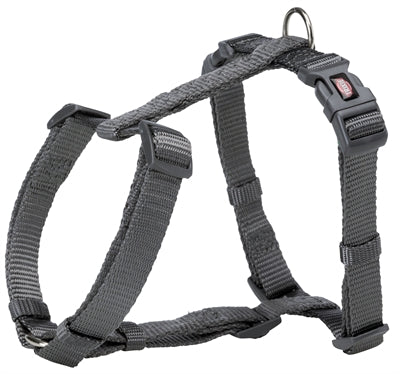 TRIXIE HONDENTUIG PREMIUM H-TUIG GRIJS 52-75X2 CM