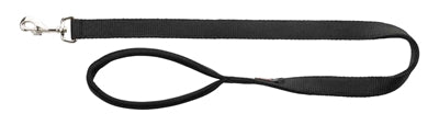 TRIXIE HONDENRIEM PREMIUM ZWART 180X1 CM