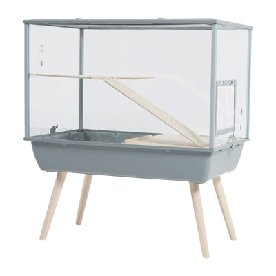 ZOLUX KNAAGDIERKOOI NEVO PALACE PLEXIGLAS GRIJS 78X48X87.5 CM