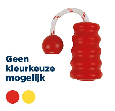 TRIXIE DOG ACTIVITY MOT-FUN AQUA SPEELGOED DRIJVEND ROOD ASSORTI 22X9 CM