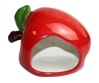 HAPPY PET KNAAGDIERHUISJE HAMSTER APPEL KERAMIEK 9X9X10 CM