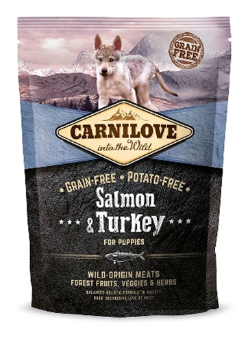 CARNILOVE SALMON / TURKEY PUPPIES 1.5 KG