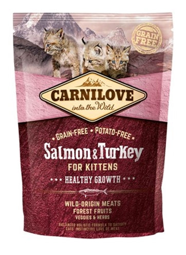 CARNILOVE SALMON / TURKEY KITTENS 400 GR