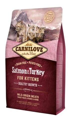 CARNILOVE SALMON / TURKEY KITTENS 2 KG