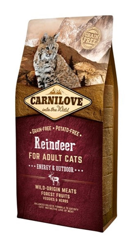 CARNILOVE REINDEER ENERGY / OUTDOOR 6 KG