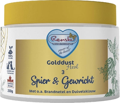 RENSKE GOLDDUST HEAL 3 SPIER EN GEWRICHT 250 GR