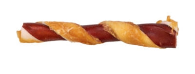 PETSTYLE LIVING TWISTED STICK MULTICOLOR MET KIP 20 CM 2 ST