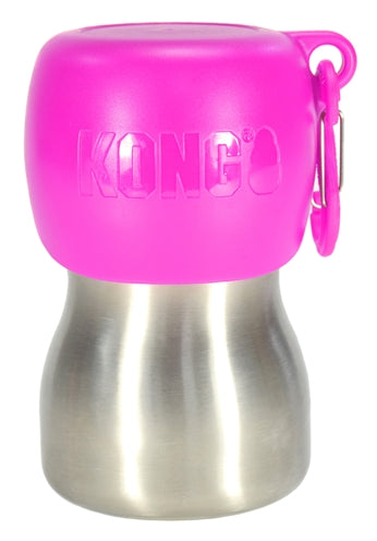 KONG H2O DRINKFLES RVS ROZE 280 ML
