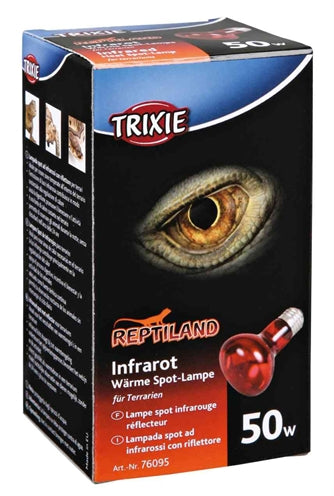 TRIXIE REPTILAND WARMTELAMP INFRAROOD 50 WATT 6.3X6.3X10 CM