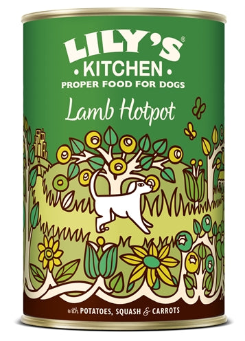 LILY'S KITCHEN DOG LAMB HOTPOT 6X400 GR