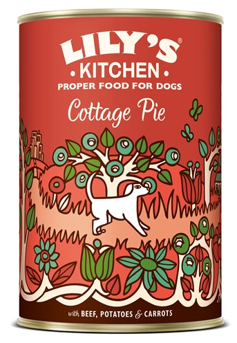 LILY'S KITCHEN DOG COTTAGE PIE 6X400 GR