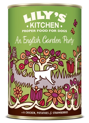LILY'S KITCHEN DOG AN ENGLISH GARDEN PARTY 6X400 GR