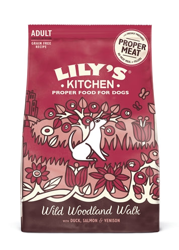 LILY'S KITCHEN DOG ADULT DUCK / SALMON / VENISON 7 KG