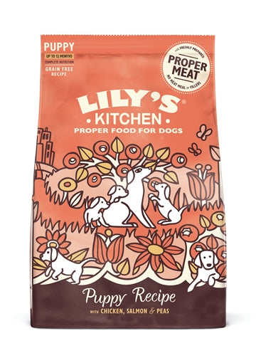 LILY'S KITCHEN DOG PUPPY CHICKEN / SALMON 2.5 KG