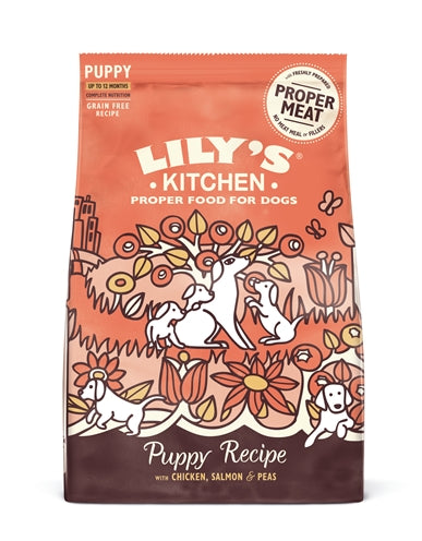 LILY'S KITCHEN DOG PUPPY CHICKEN / SALMON 7 KG