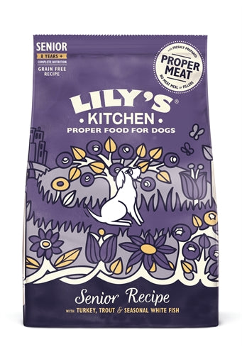 LILY'S KITCHEN DOG SENIOR TURKEY / TROUT 2.5 KG