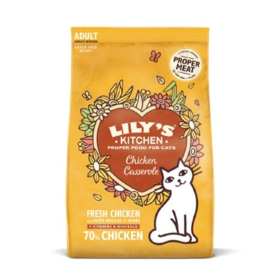 LILY'S KITCHEN CAT ADULT CHICKEN CASSEROLE 800 GR