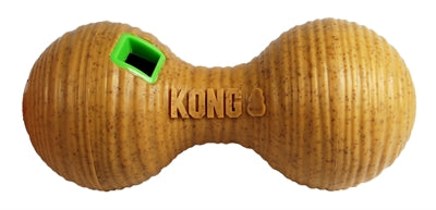 KONG BAMBOO FEEDER DUMBBEL VOERBAL 20.5X8.5X8.5 CM