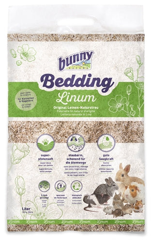 BUNNY NATURE BUNNYBEDDING LINUM VLASVEZEL 12.5 LTR