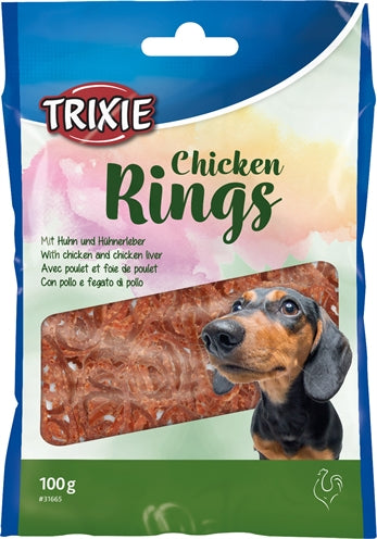 TRIXIE CHICKEN RINGS 100 GR