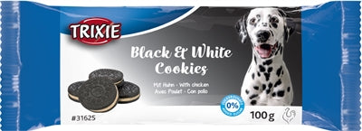 TRIXIE BLACK & WHITE COOKIES 4 ST 100 GR