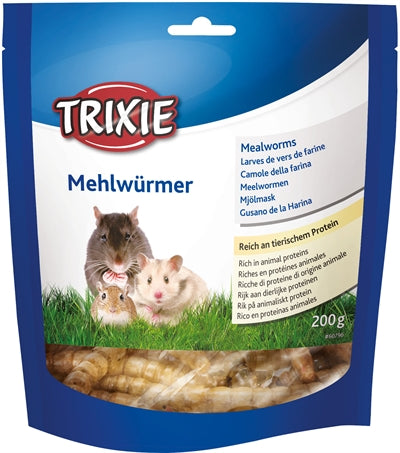 TRIXIE MEELWORMEN GEDROOGD 200 GR