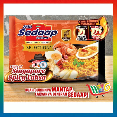 Sedaap Mie Singapore Spicy Laksa 83g