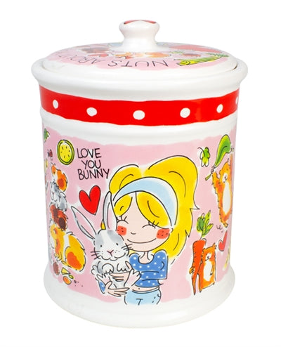 BLOND AMSTERDAM VOORRAADPOT KONIJN 16X16X22.5 CM