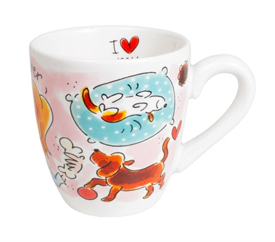 BLOND AMSTERDAM KOPJE DOG LOVER 0.2L 8X8X8.5CM