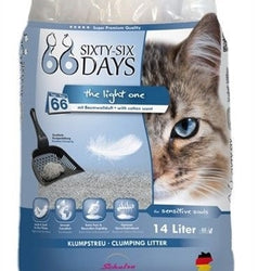 66 DAYS COTTON LIGHT KATTENBAKVULLING 14 LTR