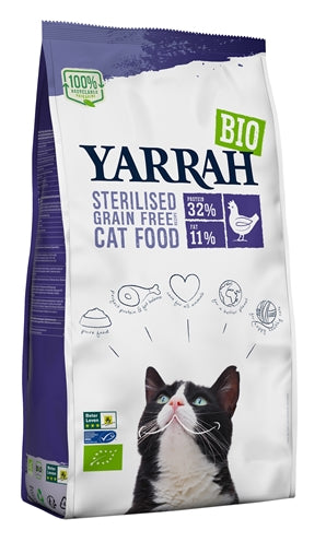 YARRAH CAT STERILISED GRAIN FREE 700 GR