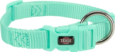 TRIXIE HALSBAND HOND PREMIUM MINTGROEN 30-45X1.5 CM