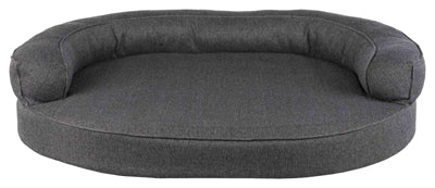 TRIXIE SOFA FLORENTINA OVAAL GRIJS 110X85X27 CM