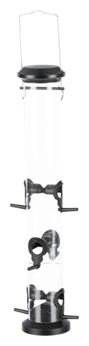 TRIXIE VOEDERSILO KUNSTSTOF ZWART 48 CM 1 LTR