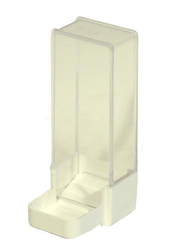 AGAPORNIDE VOERSILO WIT 6X6X15.5 CM