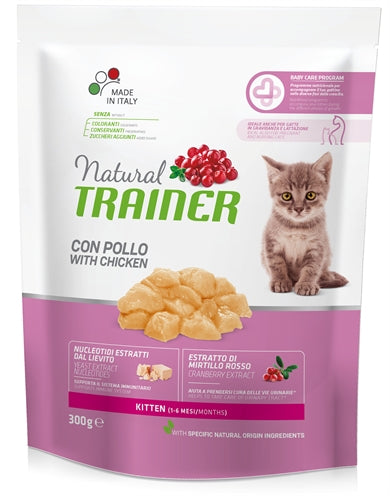 NATURAL TRAINER CAT KITTEN CHICKEN 300 GR