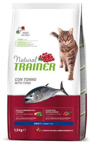 NATURAL TRAINER CAT ADULT TUNA 1.5 KG