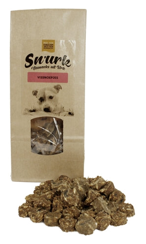 SNURK VISSNOEPJES VAN WILDE ZALMVLEES 100 GR