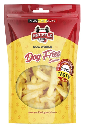 SNUFFLE DOG FRIES SALMON 40 GR
