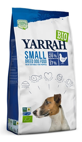 YARRAH DOG BIOLOGISCHE BROKKEN SMALL BREED KIP 5 KG