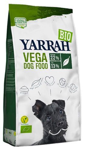 YARRAH DOG BIOLOGISCHE BROKKEN VEGA BAOBAB / KOKOSOLIE 10 KG