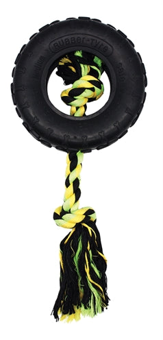 GRRRELLI TYRE TUGGER ZWART / GROEN 44X18.5X5 CM