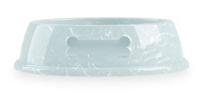 TARHONG VOERBAK HOND WHISKERS MARMER MINT MELAMINE 23X6 CM 830 ML