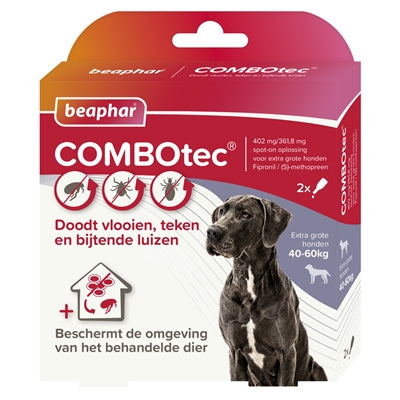 BEAPHAR COMBOTEC HOND 40-60 KG 2 ST