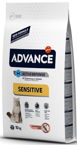 ADVANCE CAT ADULT SENSITIVE SALMON 10 KG
